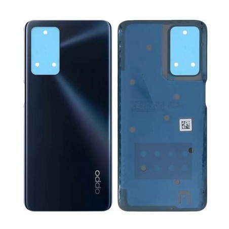 Vitre arrière pour Oppo A16, A16s, A54s Noir cristal
