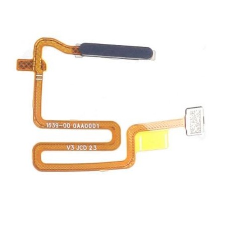 Nappe lecteur d'empreinte pour Oppo A16, A16s Noir cristal