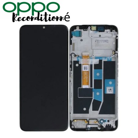 Ecran complet RECONDITIONNE Oppo A16s Noir