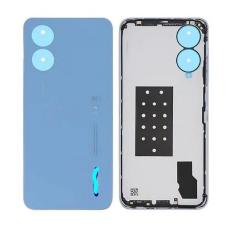 Vitre arrière pour OPPO A17 Bleu lac