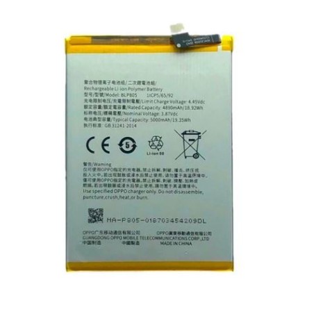 Batterie pour Oppo A16, A16s, A53 4G, A53s, A54s, A54 4G/5G, A74 5G