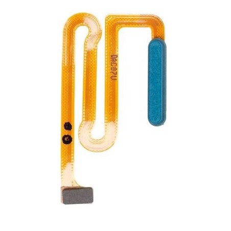 Lecteur d’Empreintes Digitale pour Samsung Galaxy A12 (A125F), A12 Nacho (A127F) Bleu