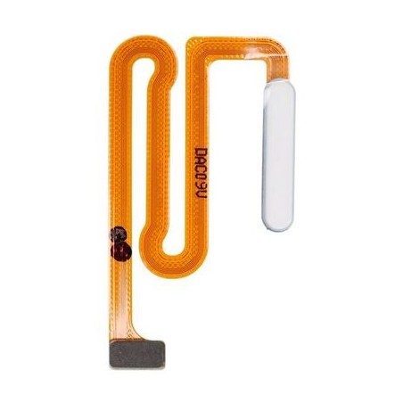 Lecteur d'empreintes Digitale pour Samsung Galaxy A12 (A125F), A12 Nacho (A127F) Blanc