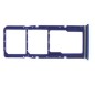 Tiroir sim pour Samsung Galaxy A9 2018 (A920F) Bleu