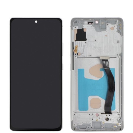 Ecran complet pour Samsung Galaxy S10 Lite (G770F) blanc