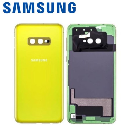 Vitre arrière Samsung Galaxy S10e (G970F) Jaune