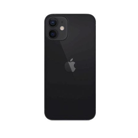 Vitre arrière pour iPhone 12 Noir graphite