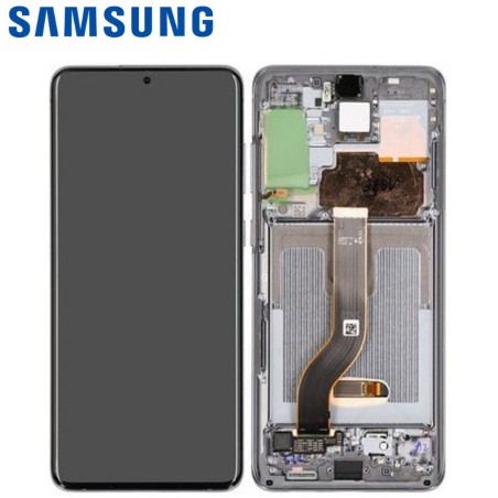 Ecran complet Samsung Galaxy S20+ 4G (G985F), S20+ 5G (G986B) Gris