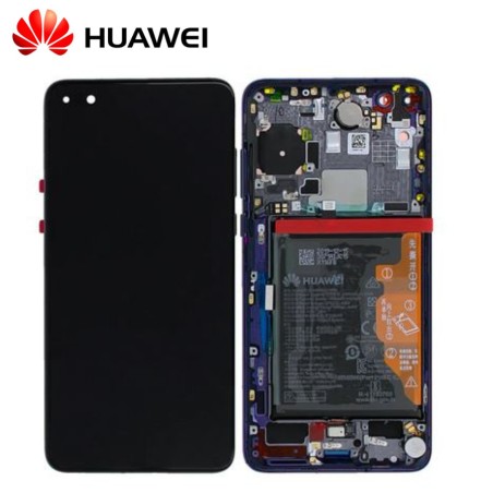 Ecran complet Huawei P40 Bleu