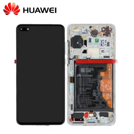 Ecran complet Huawei P40 Blanc