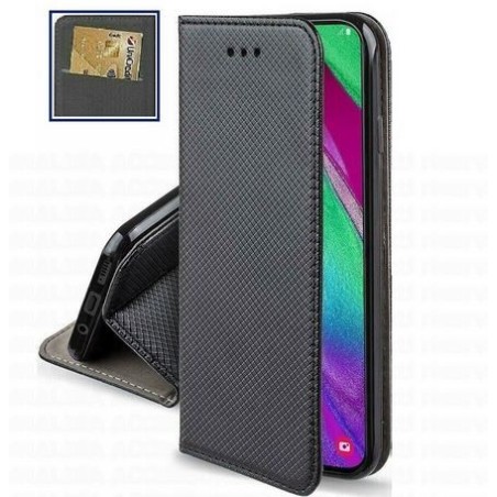 Pochette à rabat pour Huawei P Smart Noir