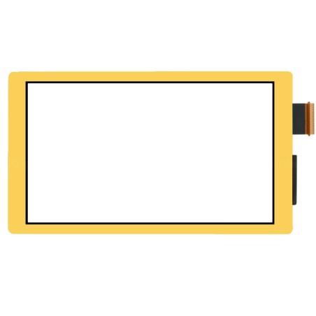 Vitre Tactile pour Nintendo Switch Lite Jaune