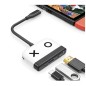 Dock 3en1 pour Nintendo Switch OLED Blanc
