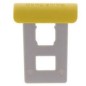 Support Anti-poussière Lecteur de jeu pour Nintendo Switch Lite Jaune