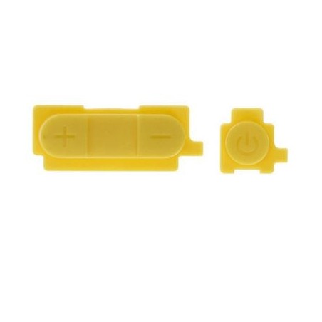 Bouton Volume & On/Off pour Nintendo Switch Lite Jaune