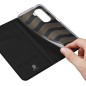 Etui Portefeuille Skin Pro Dux Ducis pour Samsung Galaxy A12 Noir Etui Portefeuille Skin Pro Dux Ducis pour Samsung Galaxy A12 Noir