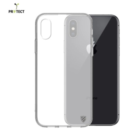 Coque Silicone PROTECT pour iPhone 11 Transparent