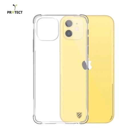 Coque Silicone Renforcée PROTECT pour iPhone 11 Transparent