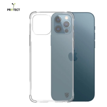 Coque Silicone Renforcée PROTECT pour iPhone 15 Transparent