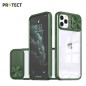 Coque de Protection IE PROTECT pour iPhone 12 Pro Vert Fonce