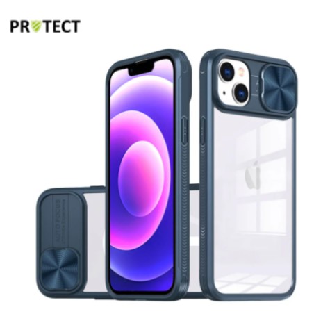 Coque de Protection IE PROTECT pour iPhone 15 Plus Bleu Marine