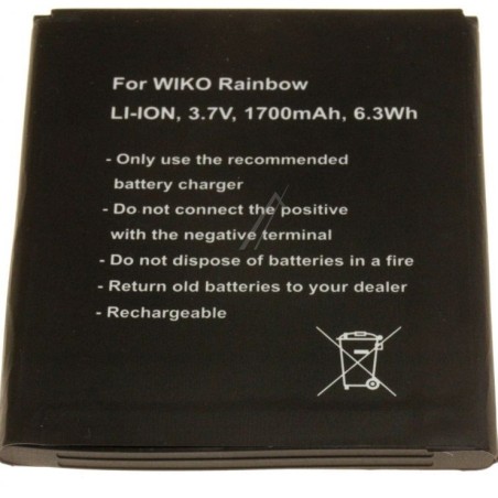 Batterie pour Wiko Bloom, Rainbow & Stairway