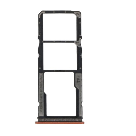 Tiroir sim pour Xiaomi Redmi 9 / 9T Orange Aube