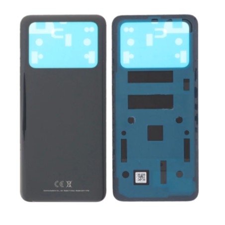 Vitre Arriere pour Xiaomi Poco M4 Pro 4G Noir Vif