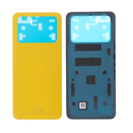 Vitre Arriere pour Xiaomi Poco M4 Pro 4G Jaune