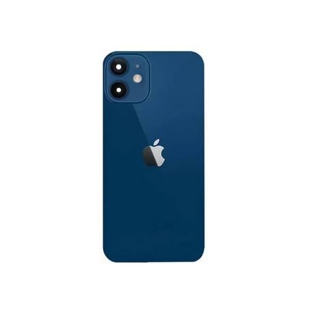 Vitre arrière pour iPhone 12 Bleu