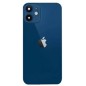 Vitre arrière pour iPhone 12 Bleu