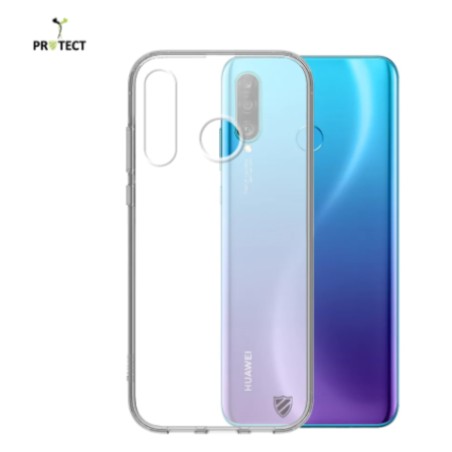 Coque Silicone PROTECT pour Huawei P30 Lite Transparent