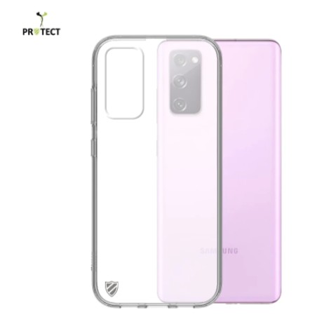Coque Silicone PROTECT pour Samsung Galaxy S20 FE 4G / FE 5G Transparent