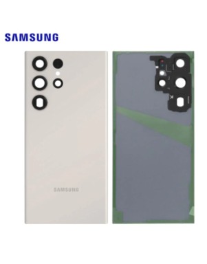 Vitre arrière Samsung Galaxy S23 Ultra (S918B) Crème