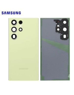 Vitre arrière Samsung Galaxy S23 Ultra (S918B) Lime