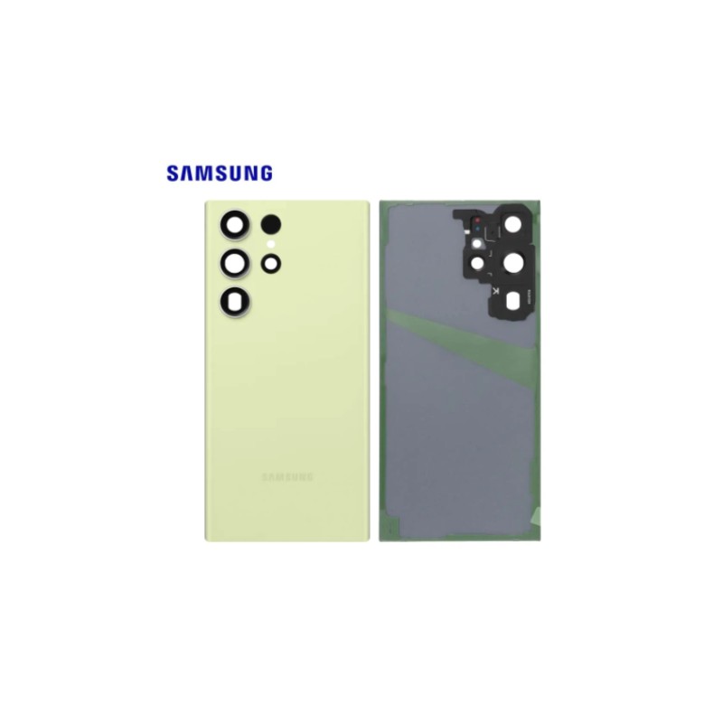 Vitre arrière Samsung Galaxy S23 Ultra (S918B) Lime