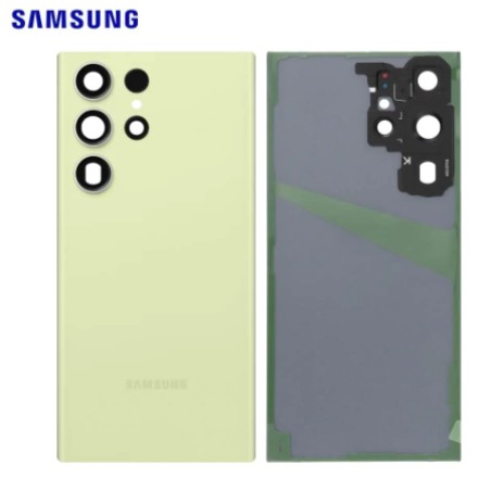 Vitre arrière Samsung Galaxy S23 Ultra (S918B) Lime