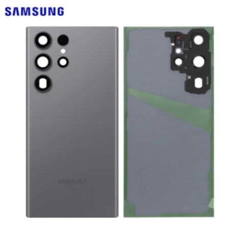 Vitre arrière Samsung Galaxy S23 Ultra (S918B) Graphite