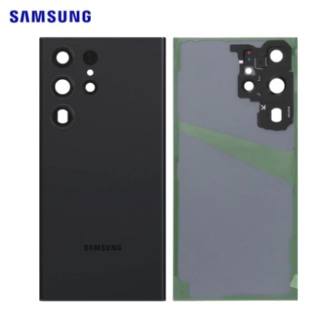 Vitre arrière Samsung Galaxy S23 Ultra (S918B) Noir