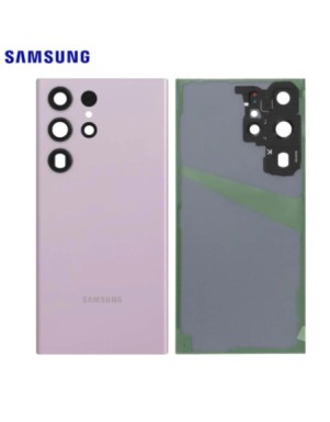 Vitre arrière Samsung Galaxy S23 Ultra (S918B) Lavande