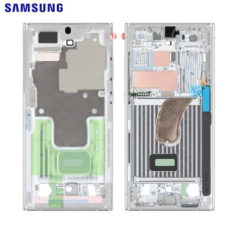Châssis Central Samsung Galaxy S23 Ultra (S918B) Argent
