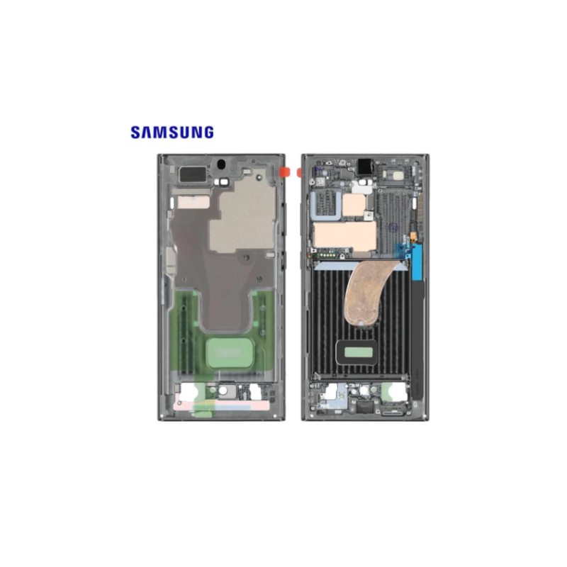 Châssis Central Samsung Galaxy S23 Ultra Galaxy (S918B) Vert