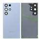 Vitre arrière pour Samsung Galaxy S23 Ultra (S918B) Bleu Ciel