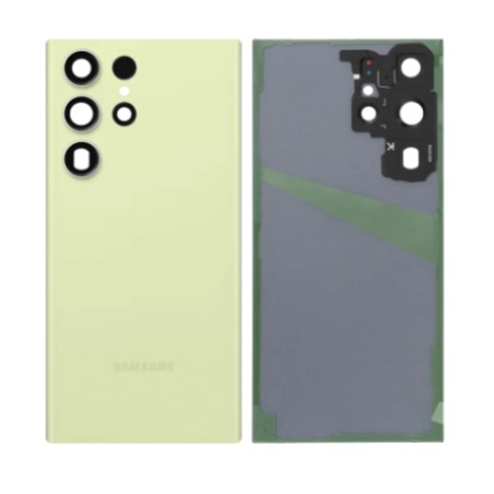 Vitre arrière pour Samsung Galaxy S23 Ultra (S918B) Lime