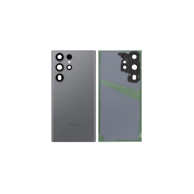 Vitre arrière pour Samsung Galaxy S23 Ultra (S918B) Graphite