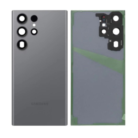 Vitre arrière pour Samsung Galaxy S23 Ultra (S918B) Graphite