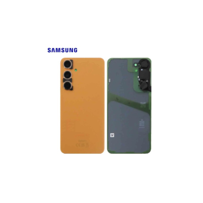 Vitre Arrière Samsung Galaxy S24 Plus (S926B) Orange