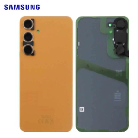 Vitre Arrière Samsung Galaxy S24 Plus (S926B) Orange