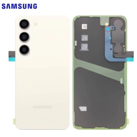 Vitre Arrière Samsung Galaxy S23 5G (S911B) Crème