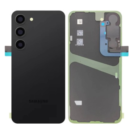 Vitre Arrière pour Samsung Galaxy S23 5G (S911B) Noir